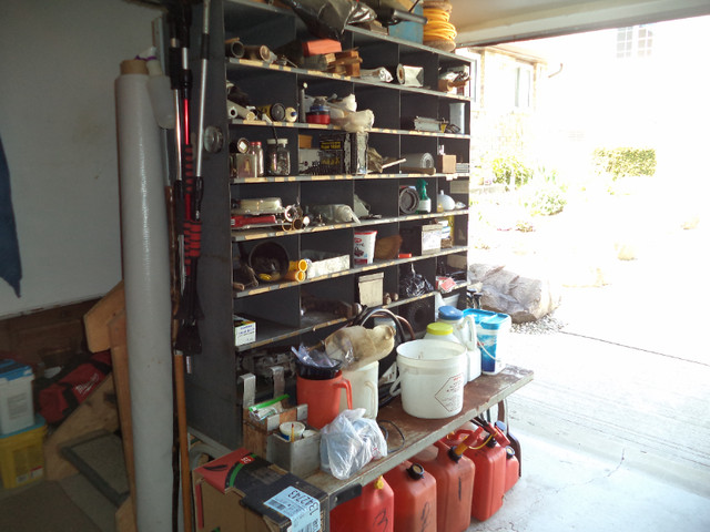 FREE STANDING METAL STORAGE SELF in Tool Storage & Benches in Stratford