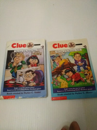 books: Clue Jr. two books
