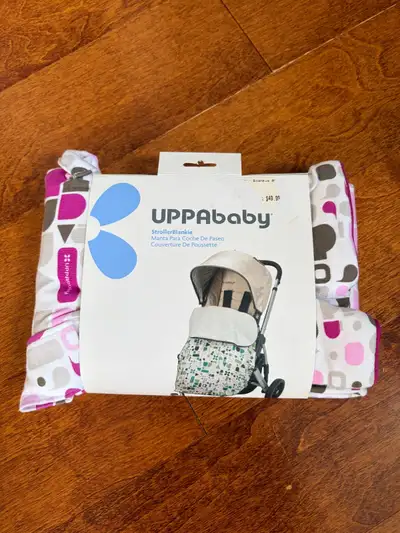 UPPAbaby StrollerBlankie, Pink UPPAhaus Print, View more