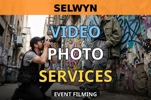 Selwyn Event Videographer & Photographer from $150