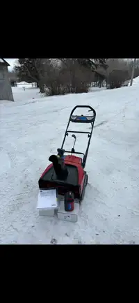 Toro Electric snowblower 