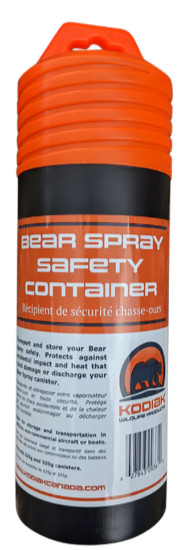 Bear Spray Safety Container