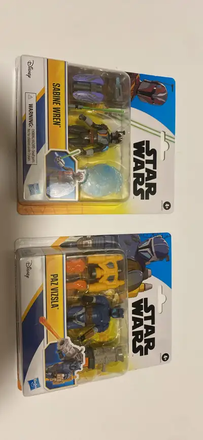 Expand your collection with these two brand new Star Wars figures, Sabine Wren and Paz Vizsla, which...