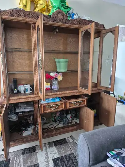 PENDING PICK up free Hutch to give away, View more