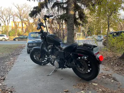 Not your Typical Sporty! 18900 Original Kms Blacked Out - Matte Black Powdercoat Hooker Pipes - Blac...
