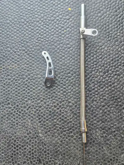 Came on a small block Chrysler but it is to short . Could be for a small block Ford or Chevy. Don't...