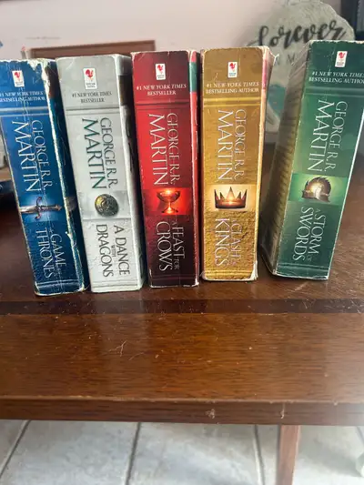 Dive into the epic world of Westeros with this collection of George R.R. Martin's 'A Song of Ice and...
