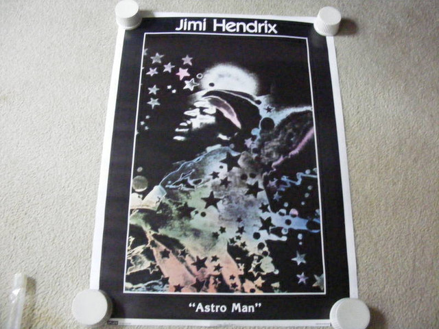 FS: Jimi Hendrix "ASTRO MAN" Poster in Arts & Collectibles in London
