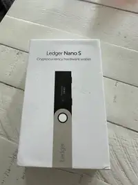 Ledger Nano S NEW crypto wallet
