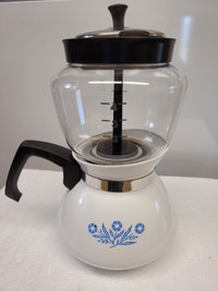 Rare Find Vintage CORNING WARE 4 Cup Drip O Lator Coffee Maker