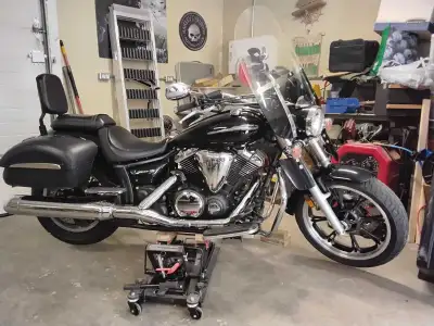 09 950 V-Star Pretty decent shape for the year. New rear tire, owners manual. Unable to use due to h...