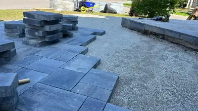 All toronto + GTA - markham, mississauga etc Interlock installation / concrete walkways, Driveways,...