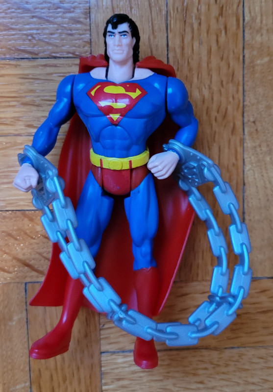 SUPERMAN MAN OF STEEL POWER FLIGHT SUPERMAN 1995 KENNER TOYS dans Jouets et jeux  à Ville de Montréal
