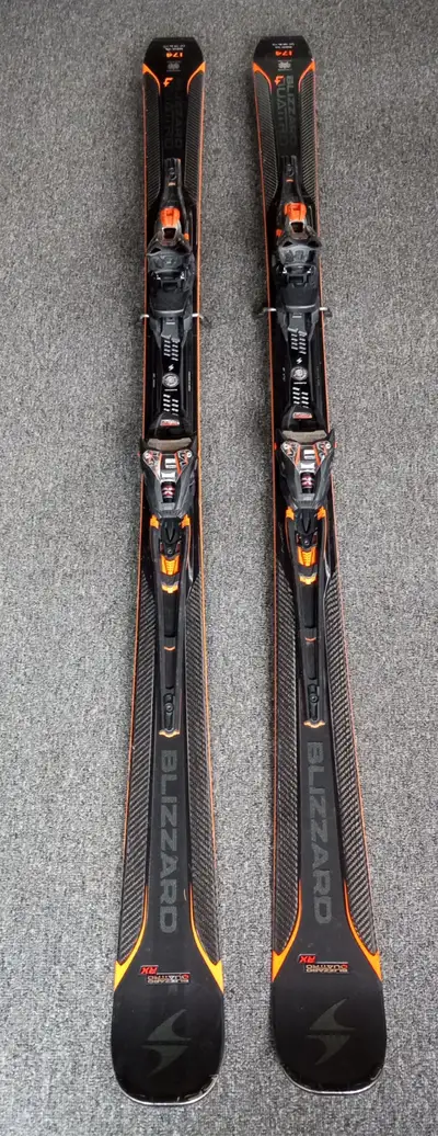 Blizzard Quattro RX Downhill Skis/Bindings 174cm, View more
