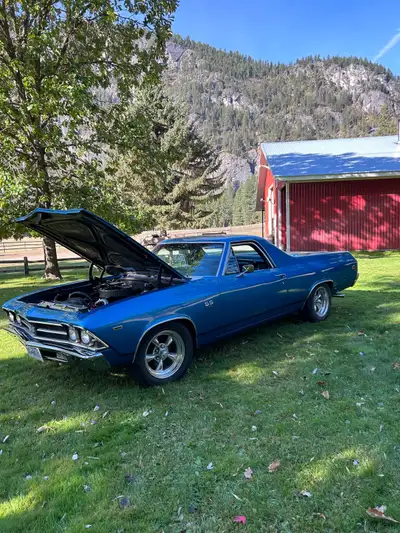 1969 Chevrolet El Camino · Truck · Driven 97,786 kilometers Located in British Columbia Canada. 1969...