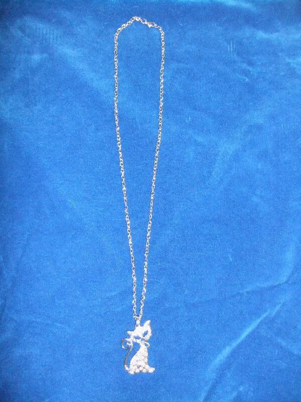 NEW Rhinestone, Miss Kitty, Enamel Cat or Elephant Necklaces in Jewellery & Watches in Mississauga / Peel Region - Image 3