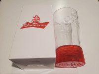 Budweiser Red Light Glass