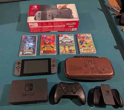 Nintendo switch bundle 400 OBO, View more