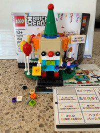 Lego Birthday Clown Brickhead 