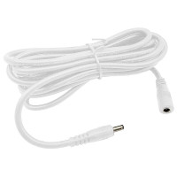 Computer 20ft Power Extension Cable, 2.1mm x 5.5mm for DC 12V