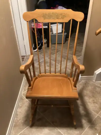 Wood Grandfather Rocking Chair, View more