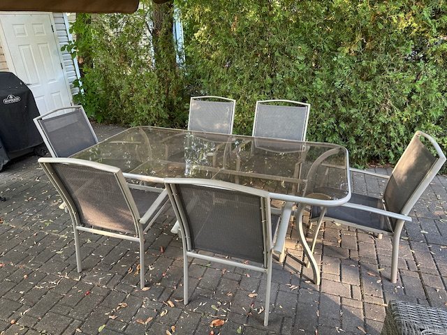 Set table à manger jardin - Patio dining set in Patio & Garden Furniture in City of Montréal - Image 3