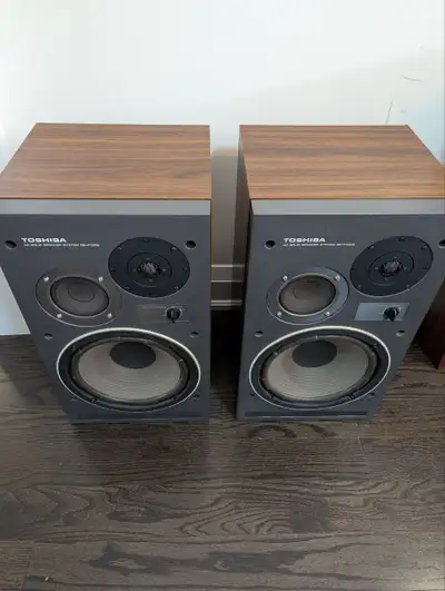 Toshiba SS-470DS High-End Vintage Speakers, View more