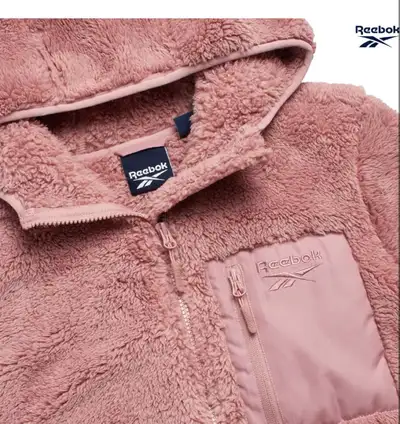 Reebok Ladies' Plush Sherpa Fleece Jacket, View more