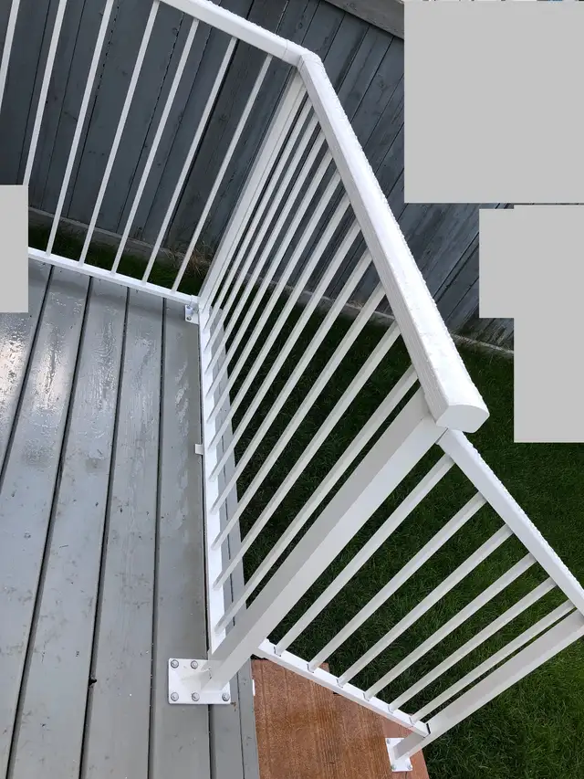 Aluminum railing with affordable prices ,manufacturing and inst in Decks & Fences in Edmonton - Image 5
