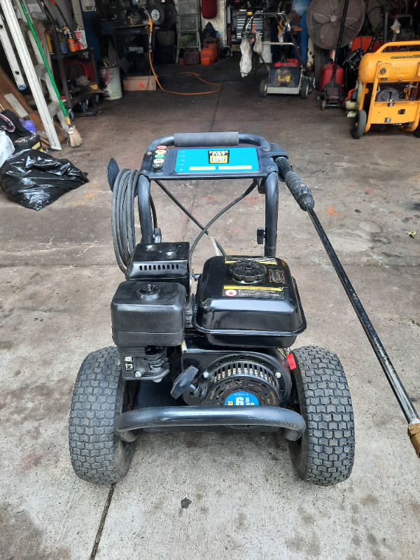 Power fist gas store pressure washer