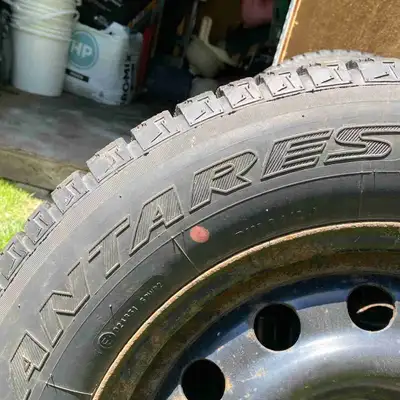 Hey there. I have for sale a set of good condition Antares Grip 20 winter tires. They came off a 200...