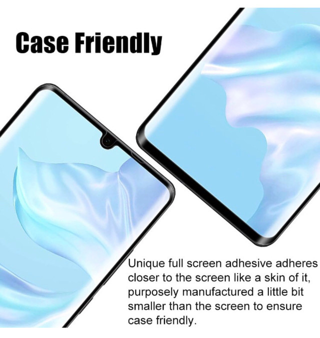 new 2 Pack Screen Protector For Huawei P30 Pro, Easy Install Bub in Other in Markham / York Region - Image 3