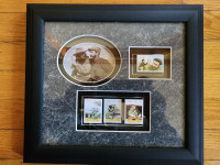 Fidel Castro and Che Guevara Stamps Shadow Box Frame BRAND NEW