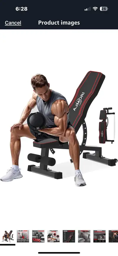 Ajmori Workout bench, View more