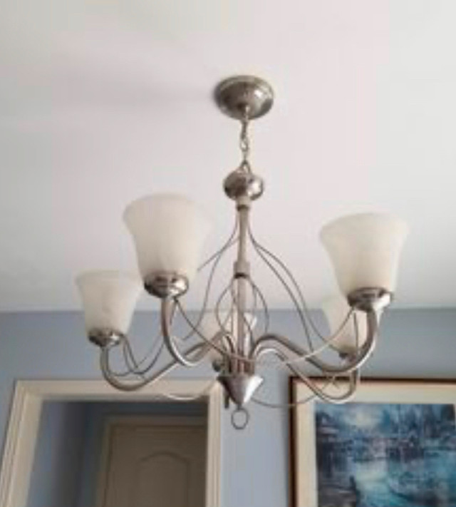 Kitchen 5 light Chandelier in Indoor Lighting & Fans in Mississauga / Peel Region - Image 2