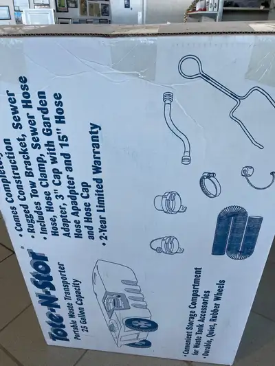 Brand-new Includes all the parts and the tow bracket. Price is firm