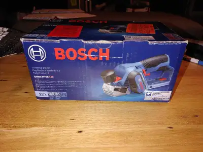 NEW Bosch cordless planer 12V battery not included, View more