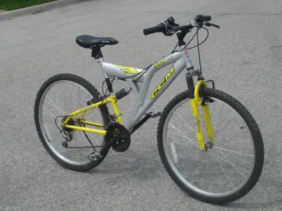 ADULT LARGE 26" CCM FALCON 21 SPD WITH FULL DUAL SUSPENSION!, View more