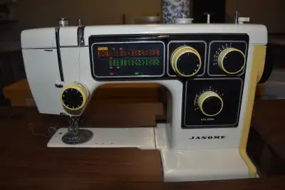 Its in good working condition but could use a tune up. Extra feet and accesories included,as well as...