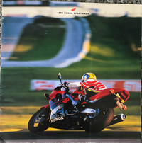 1999 Honda Sportbikes Original 12 Pg Dealer Brochure 