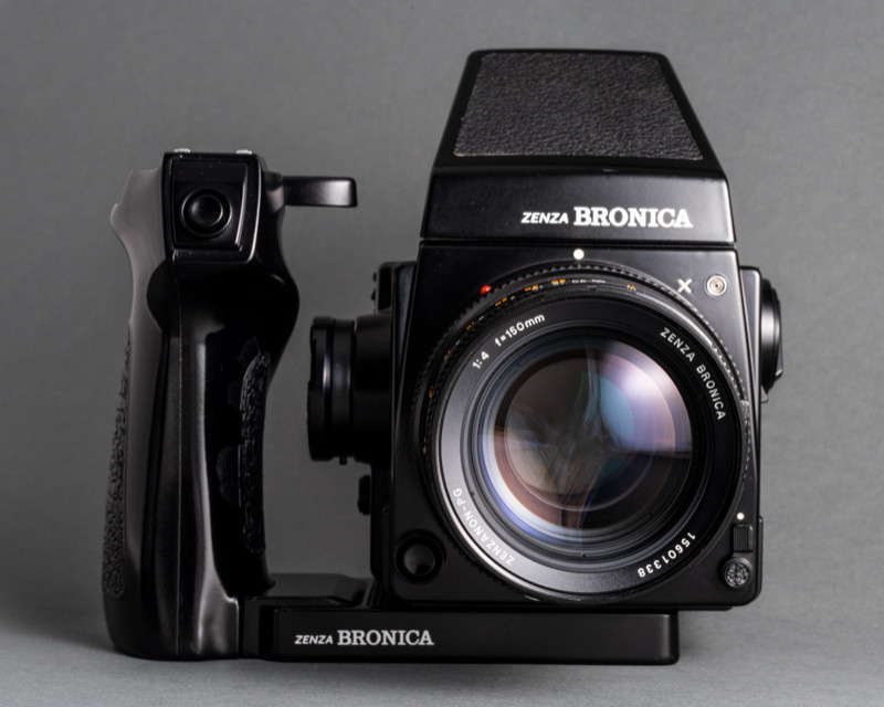 Used, 6x7 CAMERA - BRONICA GS-1, AE Finder, PG 150mm F/4 Lens for sale  