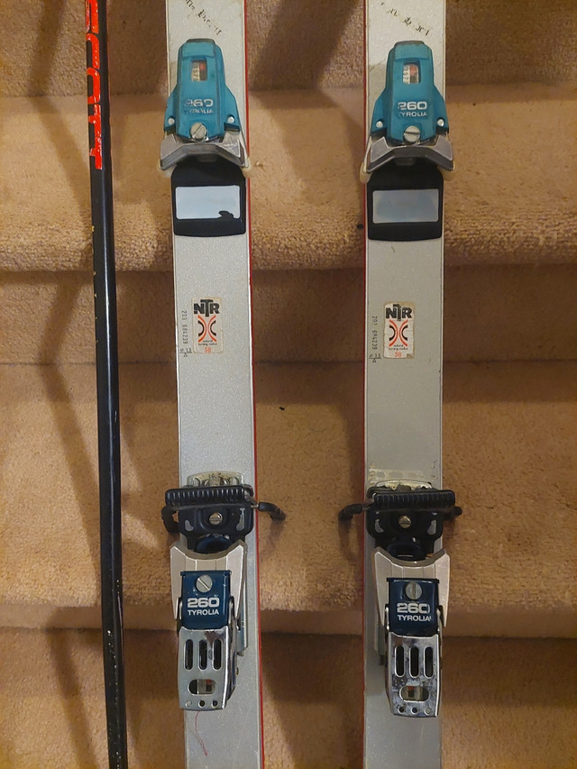 203cm Head downhill Skis, $35, poles are sold in Ski in Calgary - Image 3