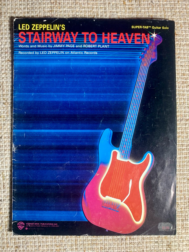 Led Zeppelin Sheet Music - Stairway to Heaven in Arts & Collectibles in Mississauga / Peel Region