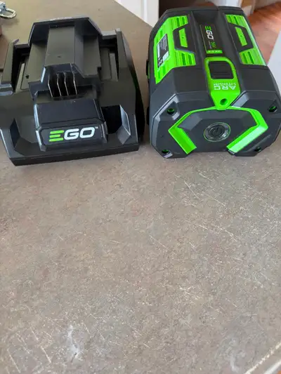 Selling a brand new, never used EGO POWER+ 56V 6.0Ah ARC Lithium battery (BA3360T) and EGO CH3200 32...