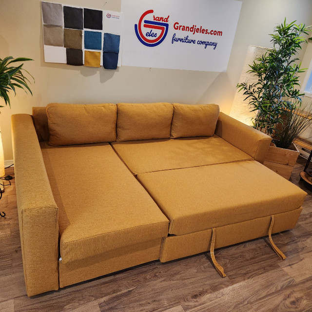 IKEA sofa bed in Excellent Condition + Free Delivery dans Sofas et futons  à Laval/Rive Nord - Image 3