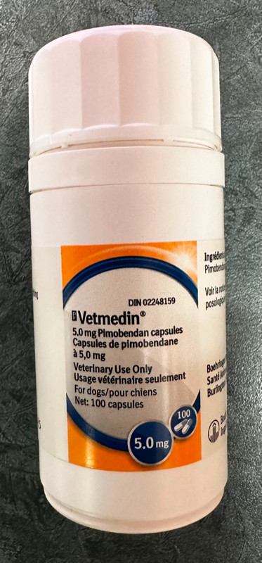 5.0 mg Vermedin / Pimobendan capsules in Accessories in Edmonton