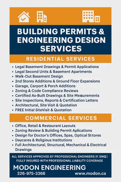 ️ BUILDING PERMITS & ENGINEERING DESIGN SERVICES ️, View more