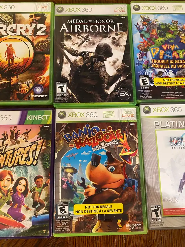 XBOX 360 Games (9 in Total)63347540033923122