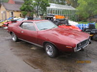 1974  AMX  PROJECT CAR RUNS AND DRIVES