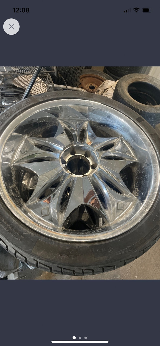 4 Lexani 24’s  6 x 139.7 bolt pattern. in Tires & Rims in Winnipeg